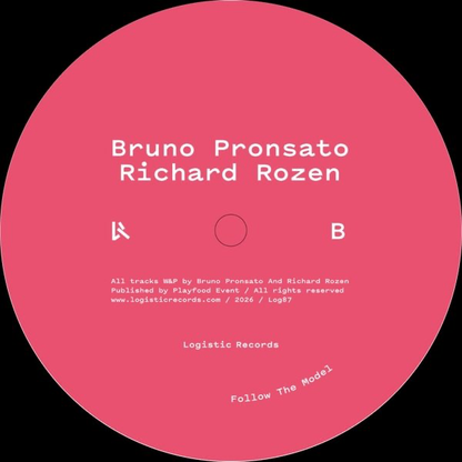 Bruno Pronsato, Richard Rozen - (PRESALE 9/7/26) EP 2 (VINYL) | Mint (M) Mint (M)