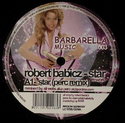 Robert Babicz - Star (Re-Work)(VINYL) | Near Mint (NM or M-) Generic