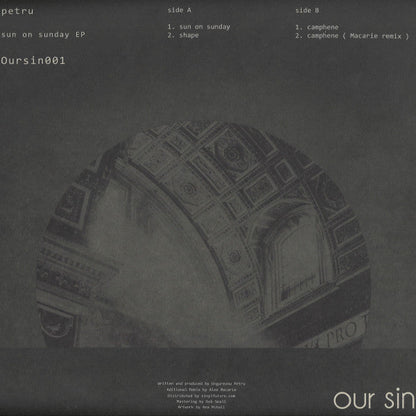 Petru Sun On Sunday EP 12" Mint (M) Mint (M)