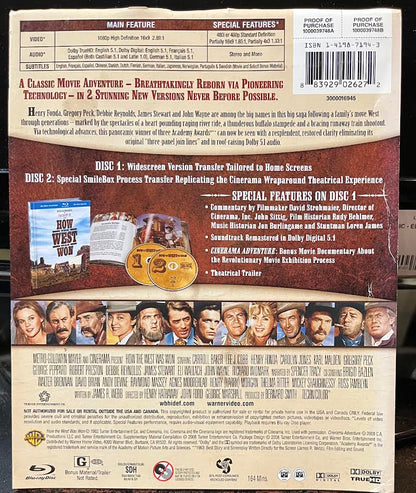 BLU-RAY - How The West Was Won (2xBLU RAY DISC) |