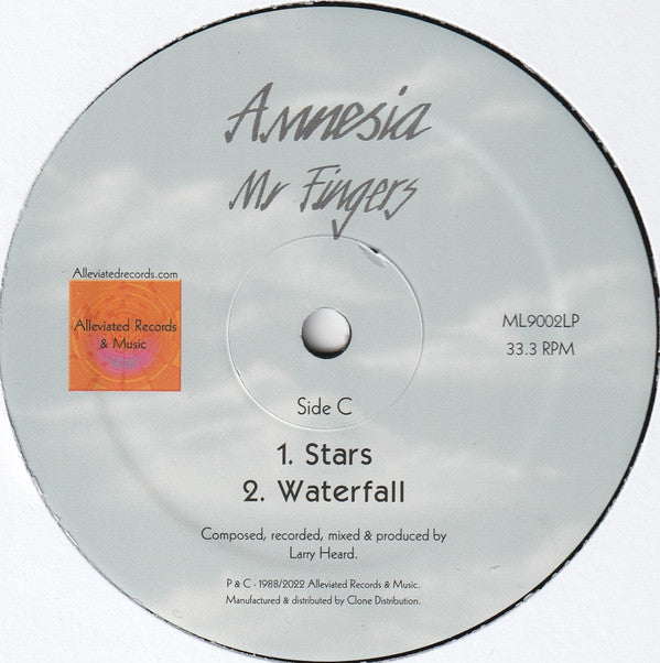 Mr. Fingers Amnesia Alleviated Records 3x12", Album, RE, RM Mint (M) Very Good Plus (VG+)