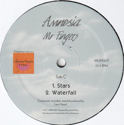 Mr. Fingers Amnesia Alleviated Records 3x12", Album, RE, RM Mint (M) Very Good Plus (VG+)