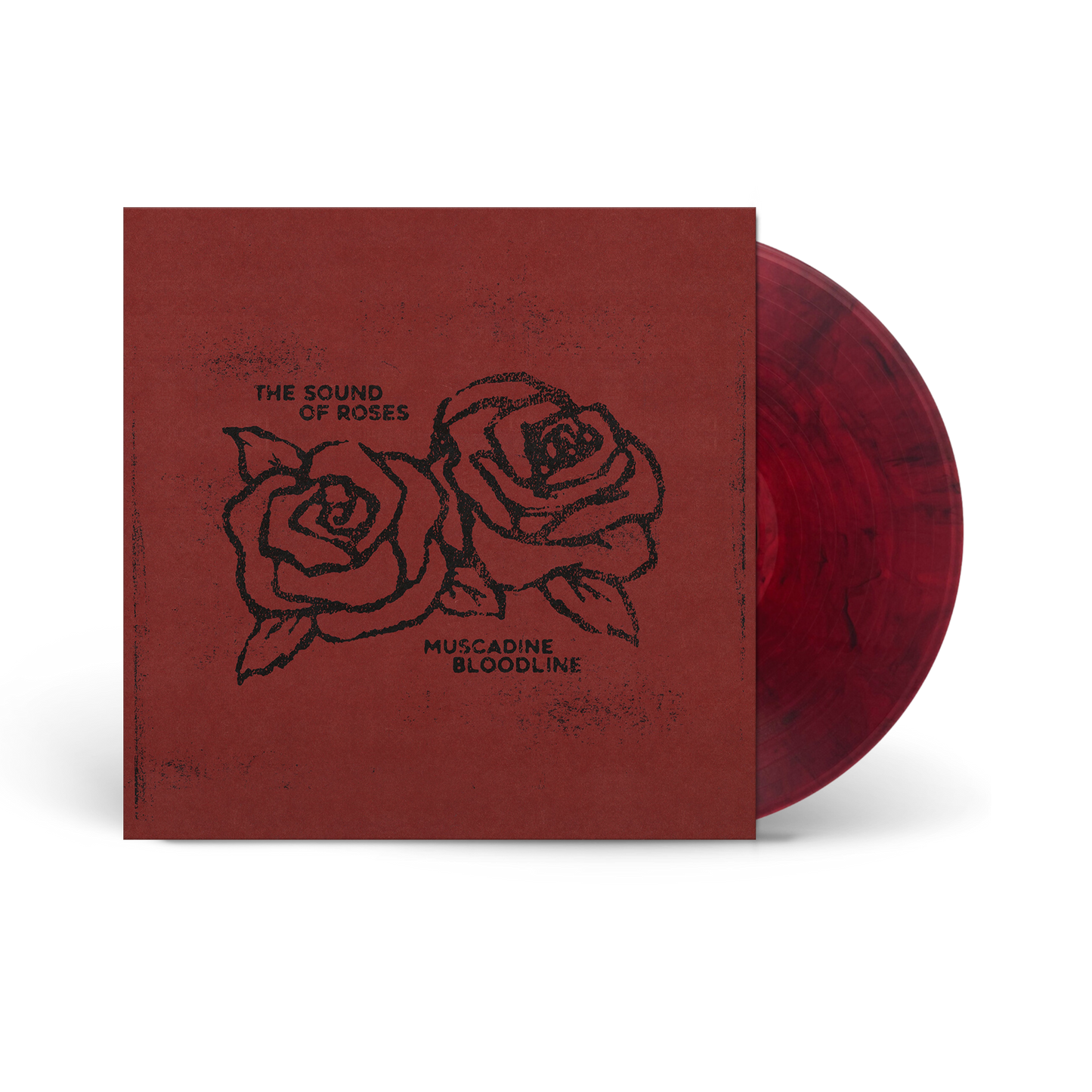 Muscadine Bloodline - The Sound Of Roses [Translucent Red With Black Swirls] |