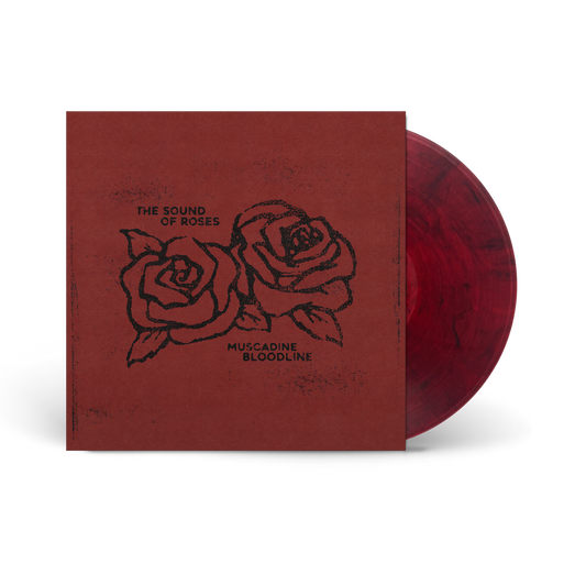 Muscadine Bloodline - The Sound Of Roses [Translucent Red With Black Swirls] |