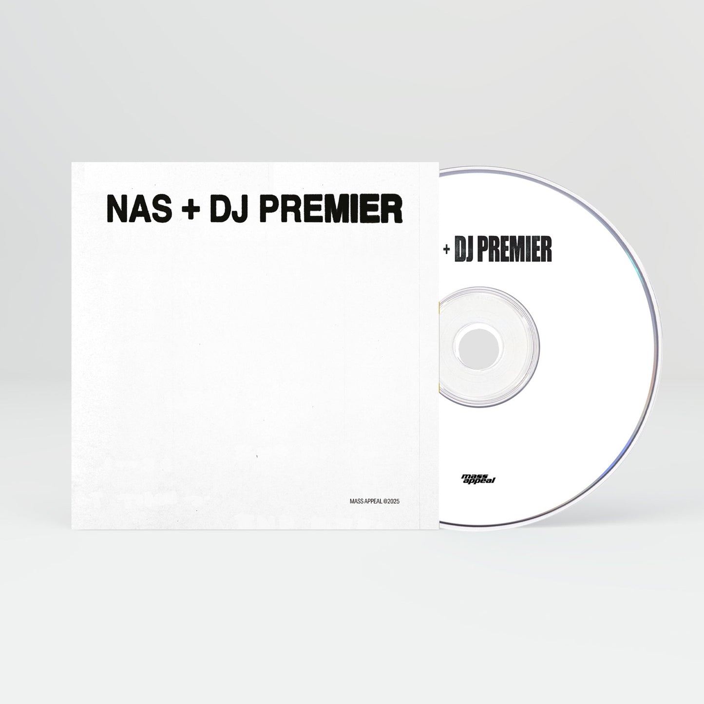 Nas & Dj Premier - (PRE-ORDER 12/12/25) Untitled (Indie Exclusive) [CD] |