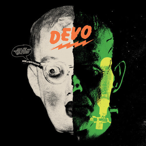 Devo - (PRESALE 7/3/26) Nitrous Nightmare Halloween Live '75 - Haunted Striptease (WHITE GREEN PINK 2xVINYL) | Mint (M) Mint (M)