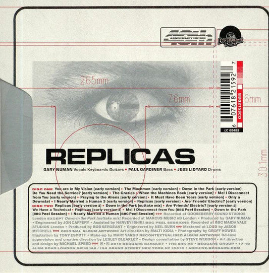Replicas (The First Recordings)(CD) | Mint (M) Mint (M)