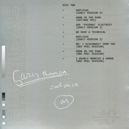 Replicas (The First Recordings)(CD) | Mint (M) Mint (M)