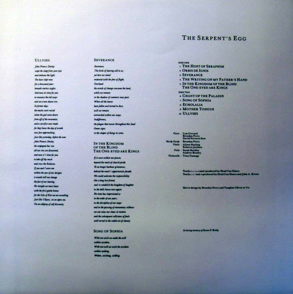 The Serpent's Egg | Mint (M) Mint (M)