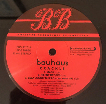Best Of Bauhaus | Crackle | Mint (M) Mint (M)