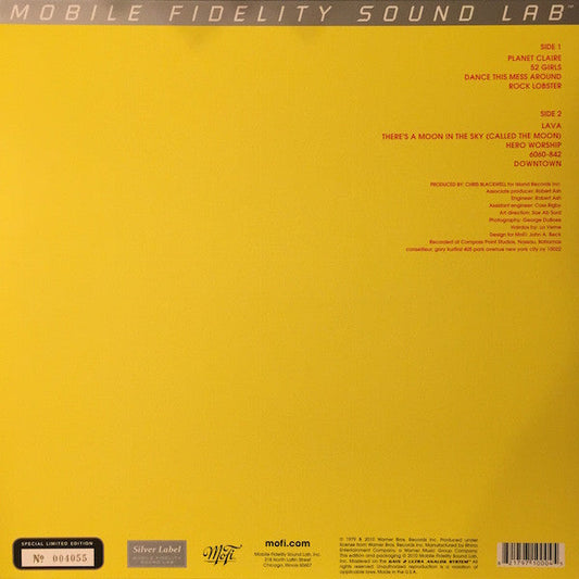 The B-52's (MFSL VINYL) | Mint (M) Mint (M)