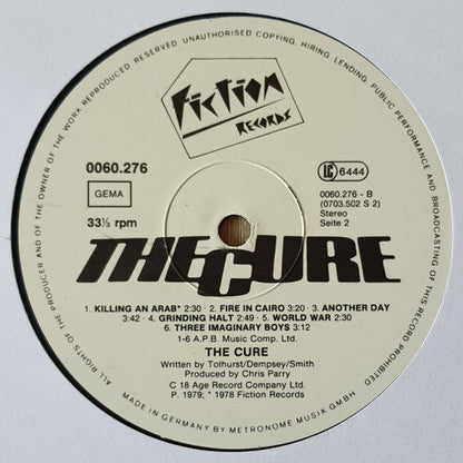 The Cure - Boys Don't Cry (PROMO VINYL) | Mint (M) Mint (M)