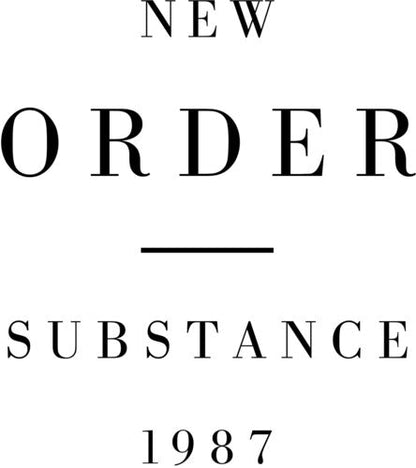 Substance (180 GRAM VINYL) | Mint (M) Mint (M)
