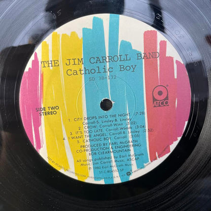The Jim Carroll Band - Catholic Boy (VINYL) | Excellent+ (EX+) Excellent (EX)