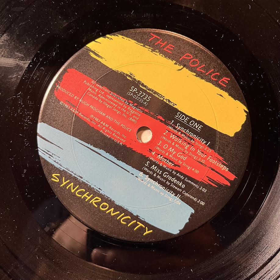 The Police - Synchronicity (VINYL) | Excellent+ (EX+) Excellent (EX)