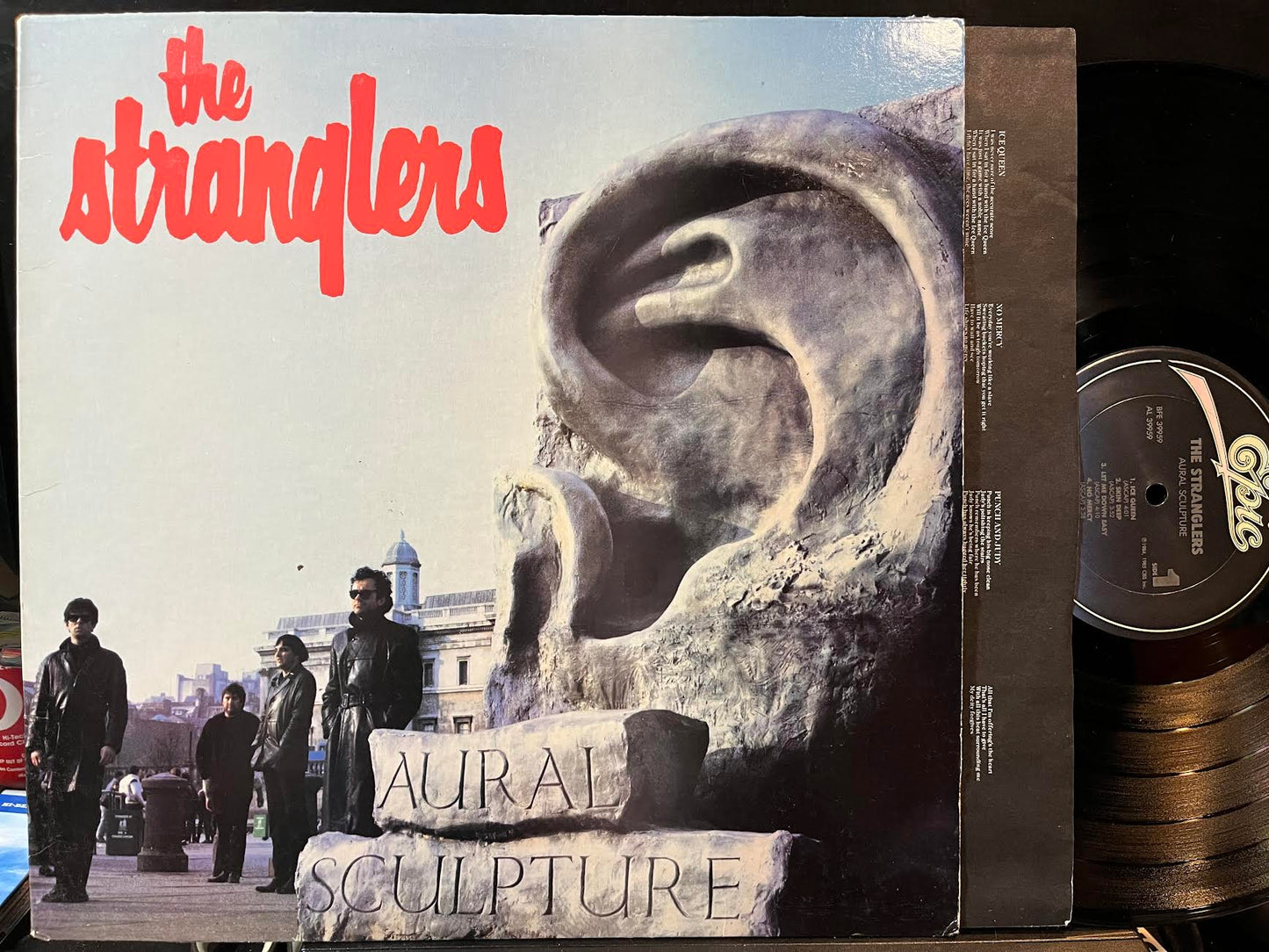 The Stranglers - Aural Sculpture (PROMO VINYL) | Excellent+ (EX+) Excellent (EX)