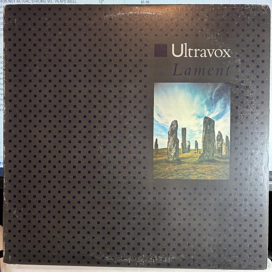 Ultravox - Lament (VINYL) | Excellent+ (EX+) Excellent (EX)