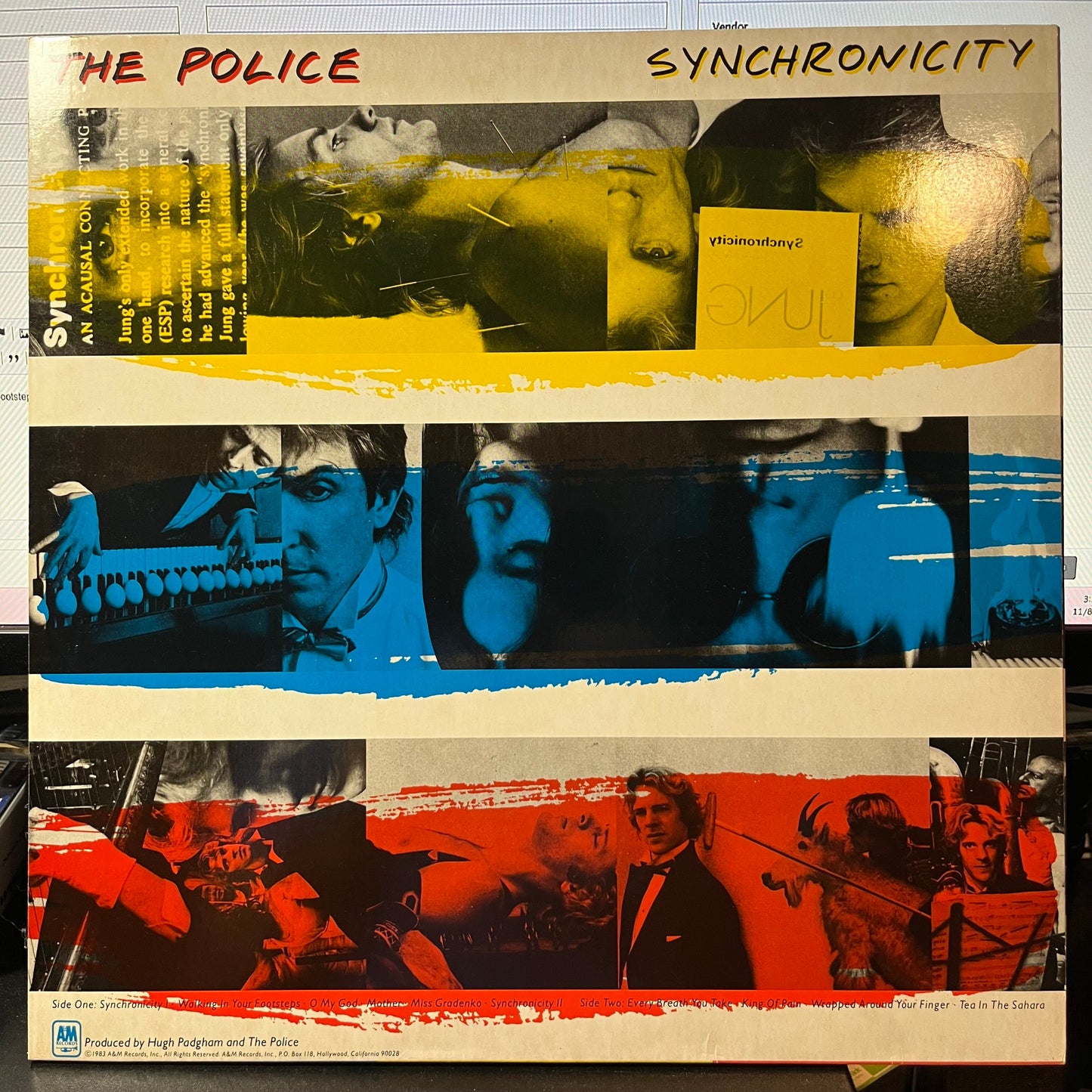 The Police - Synchronicity (VINYL) | Excellent+ (EX+)