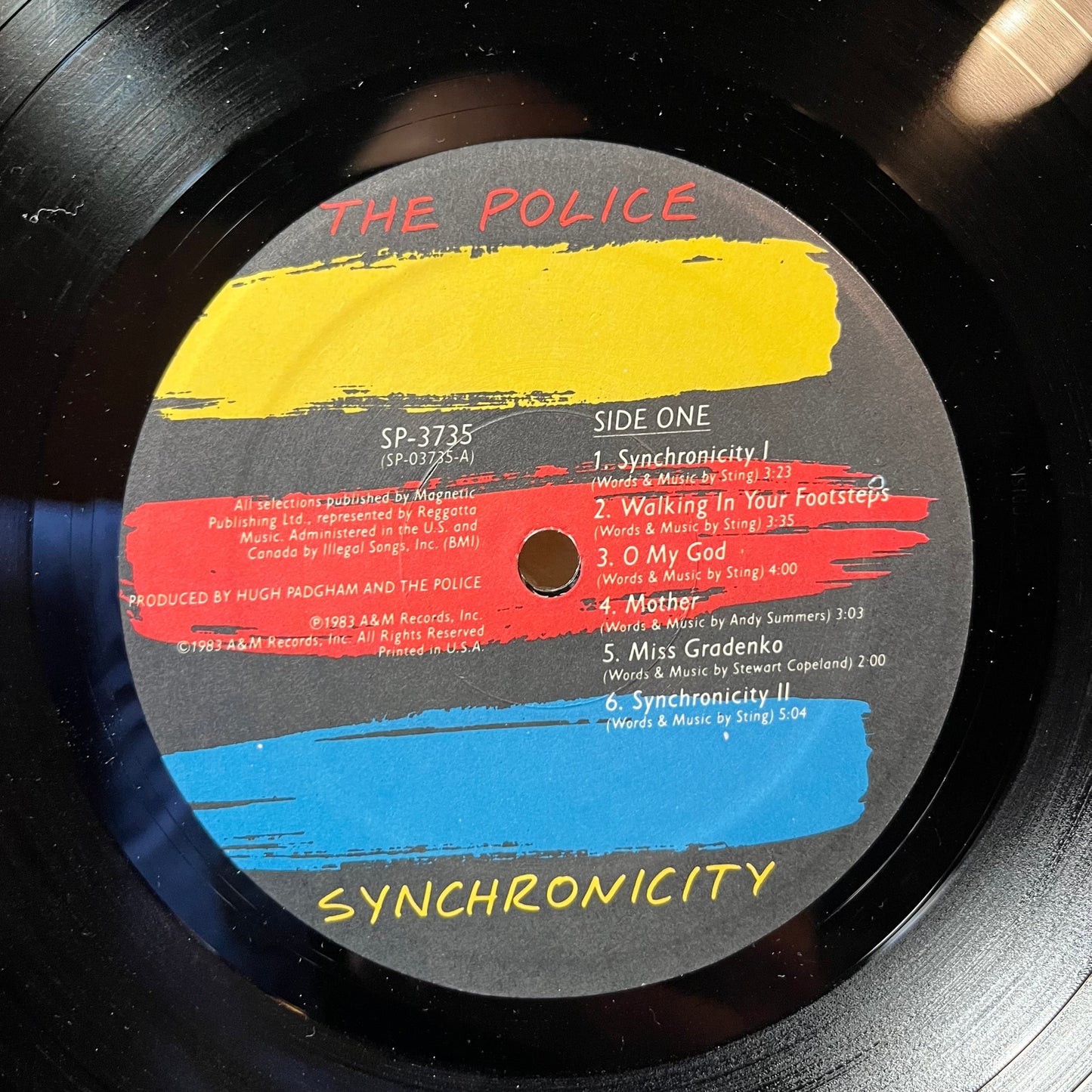 The Police - Synchronicity (VINYL) | Excellent+ (EX+)
