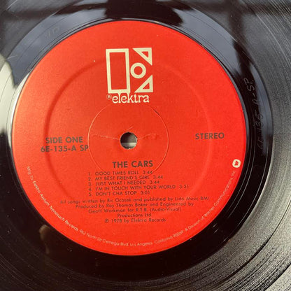The Cars - The Cars (VINYL) | Excellent+ (EX+) Very Good Plus (VG+)