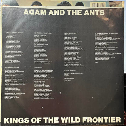 Adam And The Ants - Kings Of The Wild Frontier (VINYL) | Excellent+ (EX+) Excellent+ (EX+)