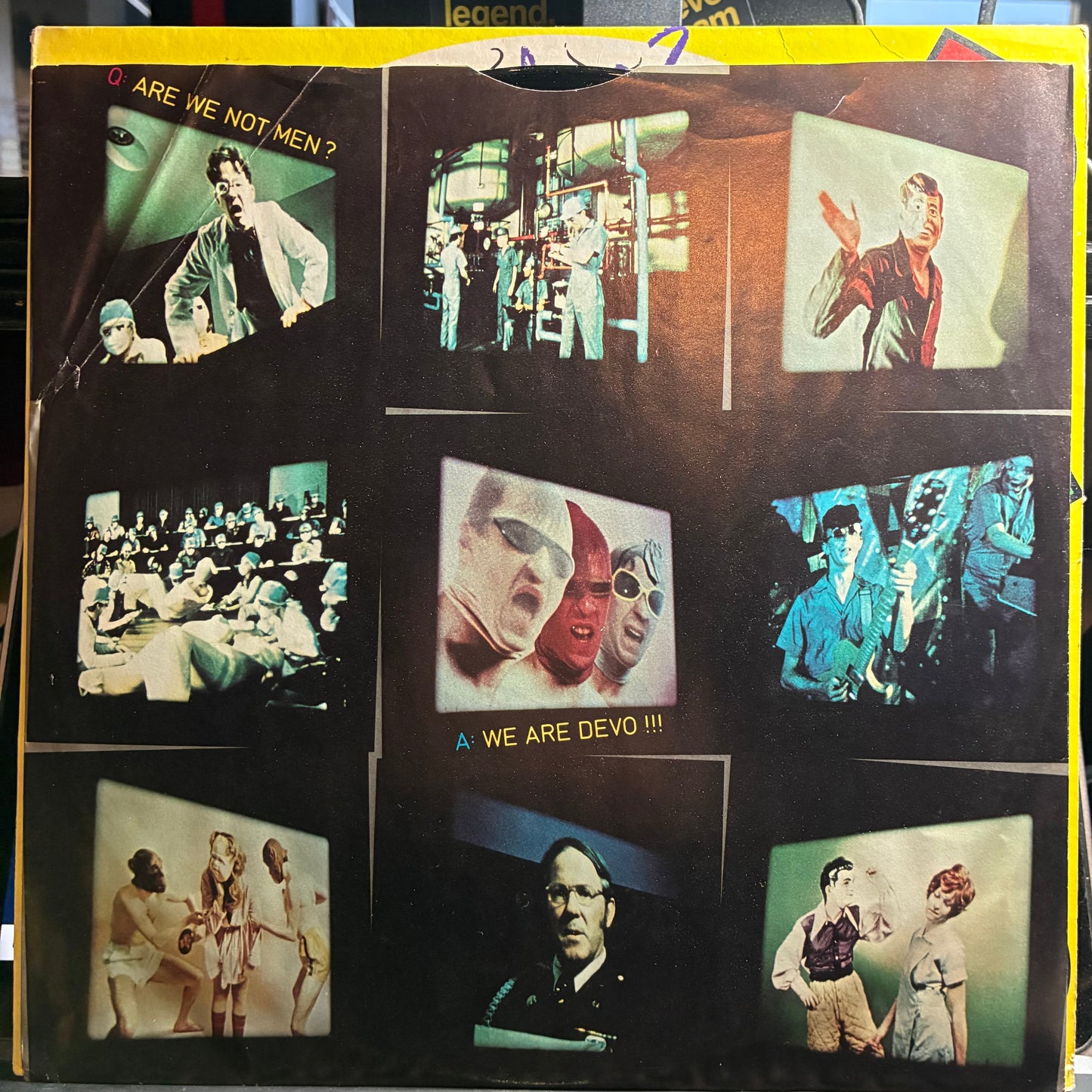 Devo - Q: Are We Not Men? A: We Are Devo! (VINYL) | Excellent (EX) Excellent (EX)