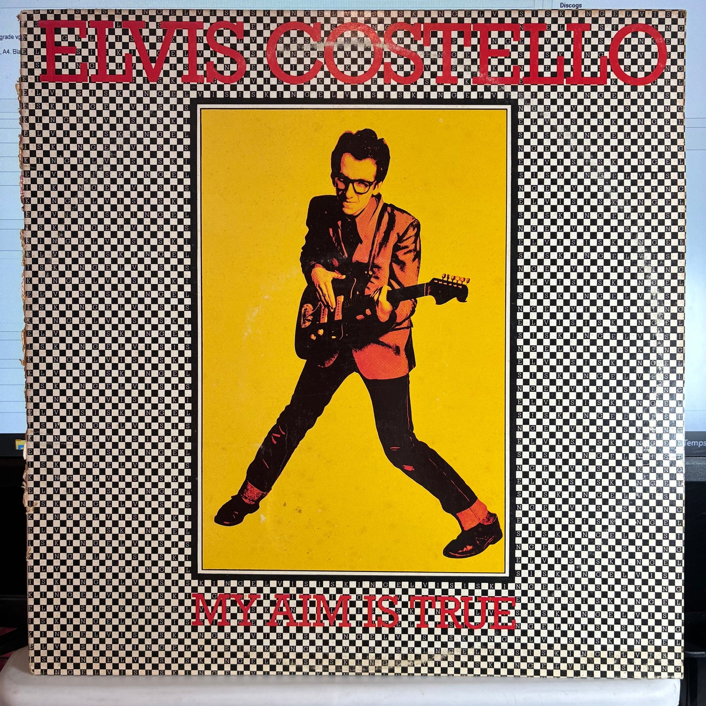 Elvis Costello - My Aim Is True (VINYL) | Excellent (EX) Very Good (VG)