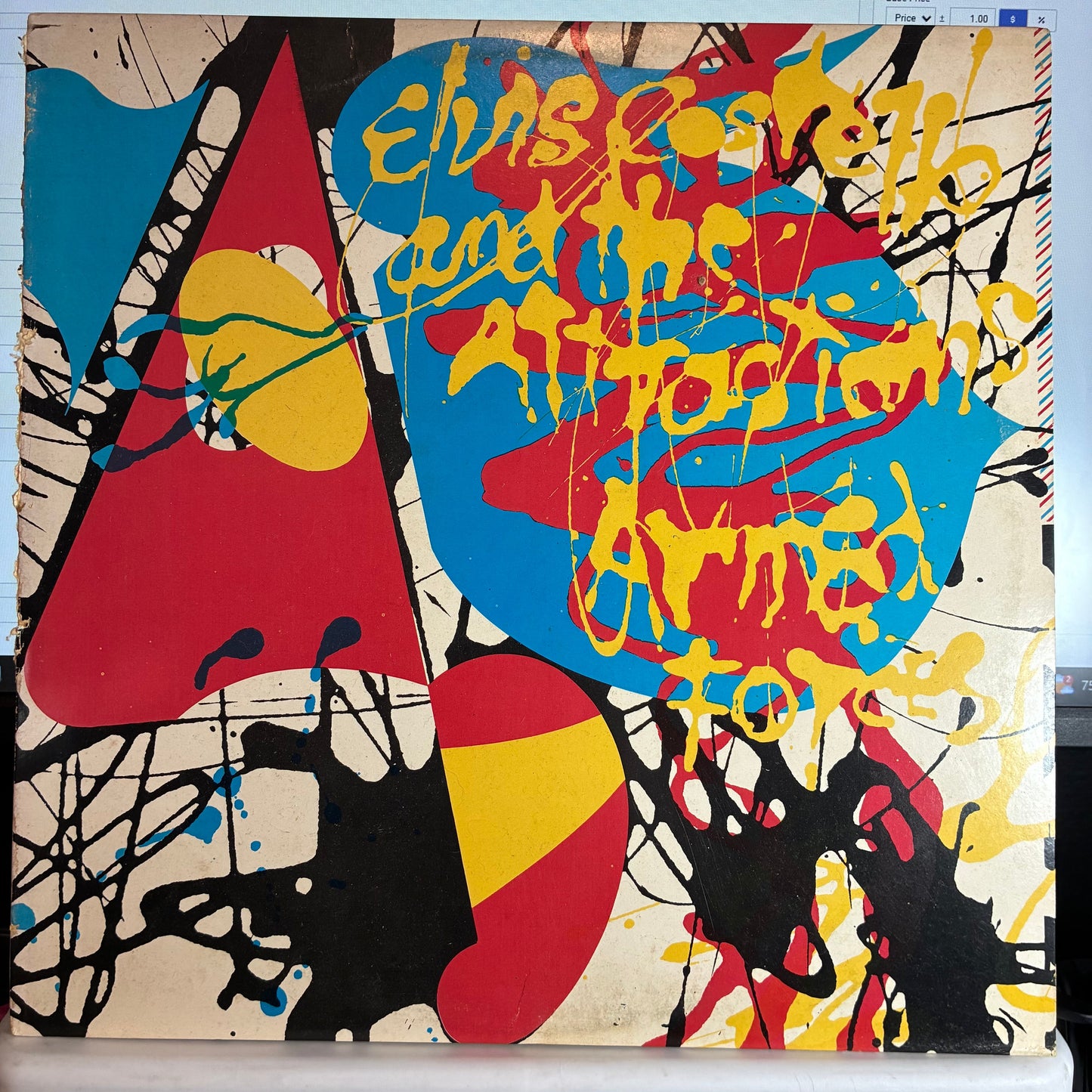 Elvis Costello & The Attractions - Armed Forces (VINYL) | Excellent (EX) Very Good Plus (VG+)