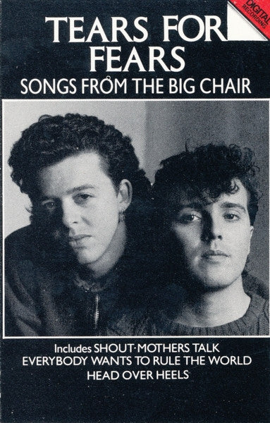 Tears For Fears - Songs From The Big Chair (CASS) | Excellent (EX) Excellent (EX)