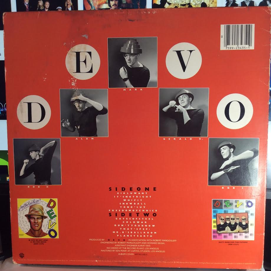 Devo - Freedom Of Choice (VINYL) | Excellent (EX) Very Good Plus (VG+)