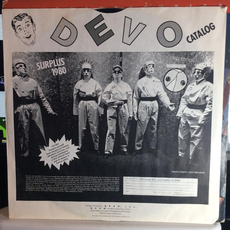 Devo - Freedom Of Choice (VINYL) | Excellent (EX) Very Good Plus (VG+)