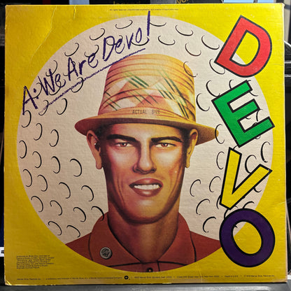 Devo - Q: Are We Not Men? A: We Are Devo! (VINYL) | Excellent (EX) Excellent (EX)