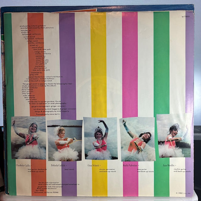 Go-Go's - Vacation (VNIYL) | Excellent (EX) Excellent (EX)