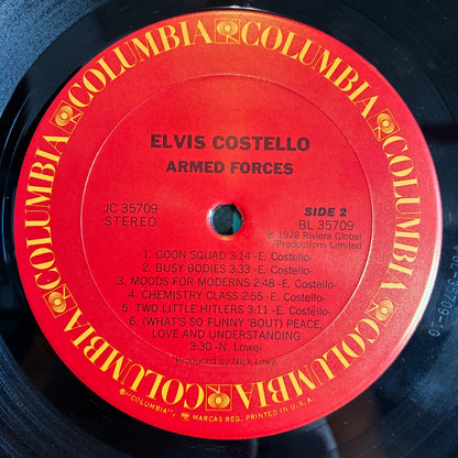Elvis Costello & The Attractions - Armed Forces (VINYL) | Excellent (EX) Very Good Plus (VG+)