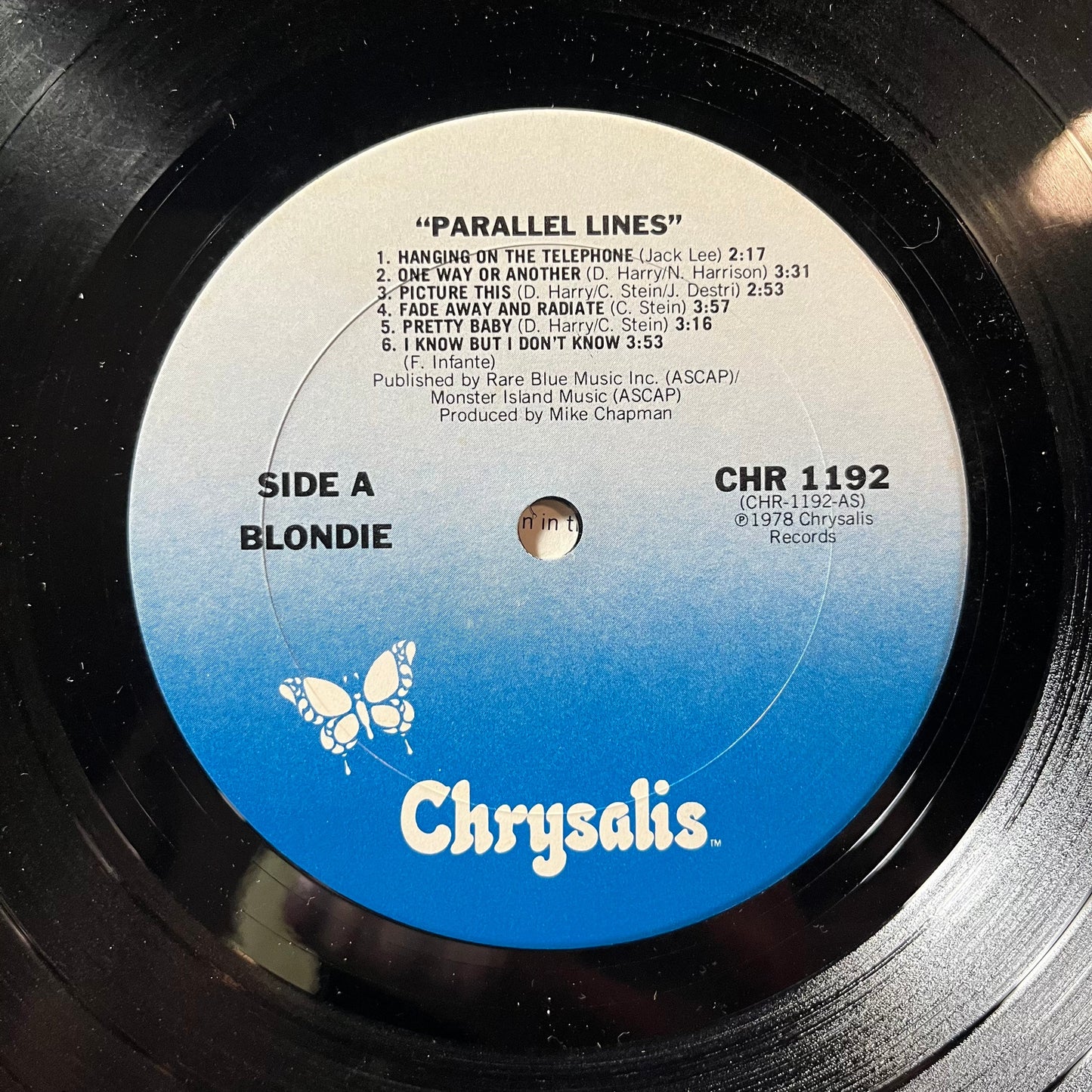 Blondie - Parallel Lines (VINYL) | Excellent (EX) Excellent (EX)