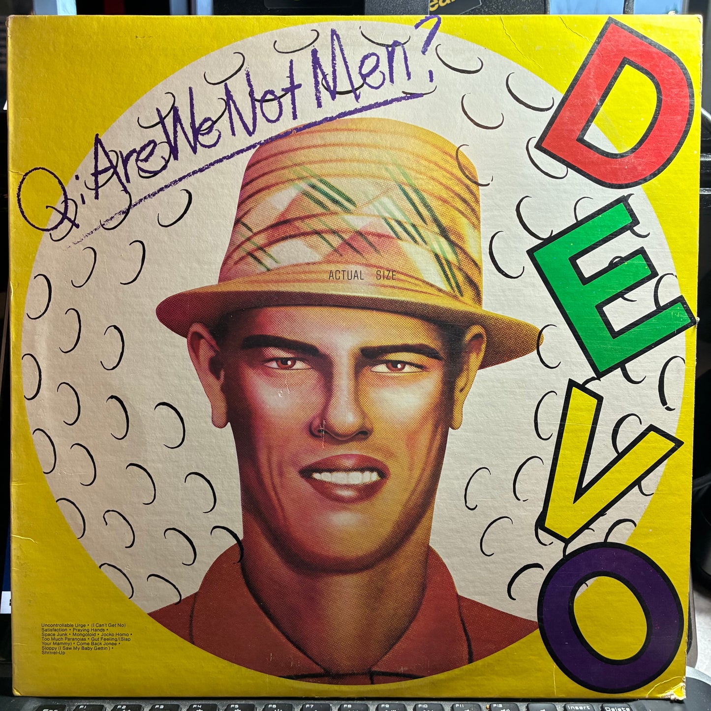 Devo - Q: Are We Not Men? A: We Are Devo! (VINYL) | Excellent (EX) Excellent (EX)