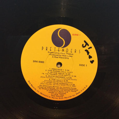 The Pretenders - Pretenders (VINYL) | Excellent (EX) Excellent (EX)