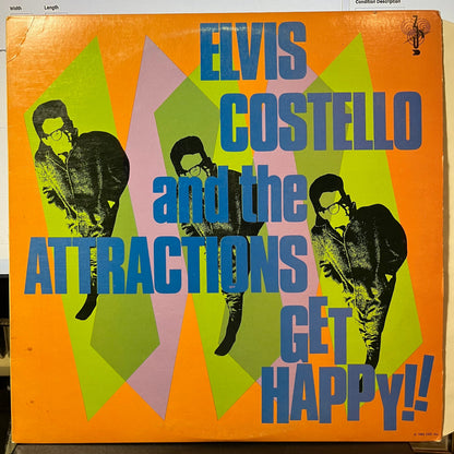 Elvis Costello & The Attractions - Get Happy! (VINYL) | Near Mint (NM or M-) Excellent+ (EX+)