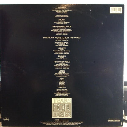 Tears For Fears - Songs From The Big Chair (VINYL) | Near Mint (NM) Near Mint (NM)