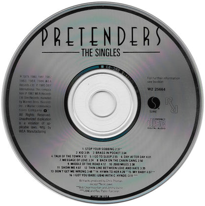 The Pretenders - The Singles (CD) | Near Mint (NM) Excellent (EX)