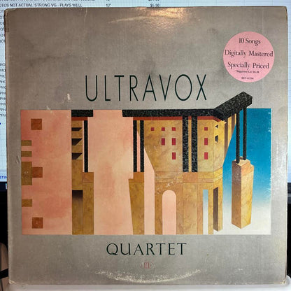 Ultravox - Quartet (VINYL) | Near Mint (NM or M-) Very Good Plus (VG+)