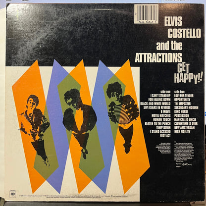 Elvis Costello & The Attractions - Get Happy! (VINYL) | Near Mint (NM or M-) Excellent+ (EX+)