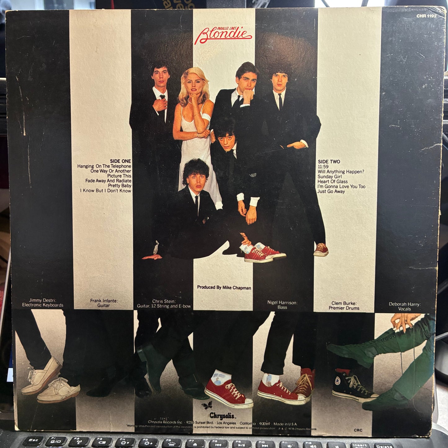 Blondie - Parallel Lines (VINYL) | Very Good Plus (VG+) Very Good Plus (VG+)