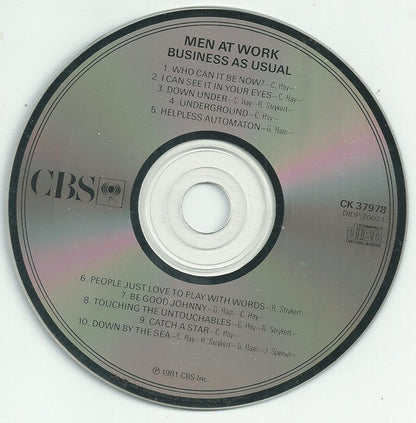 Men At Work - Business As Usual (CD) | Very Good (VG) Excellent (EX)