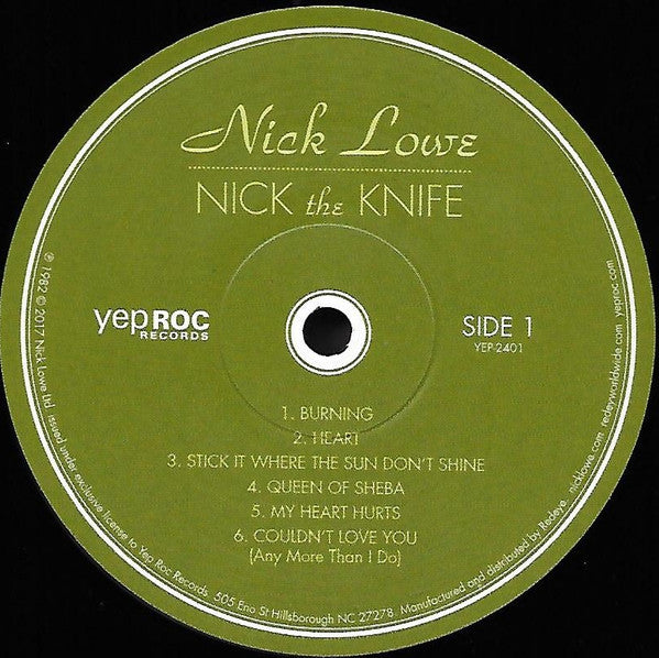 Nick The Knife | Mint (M) Mint (M)