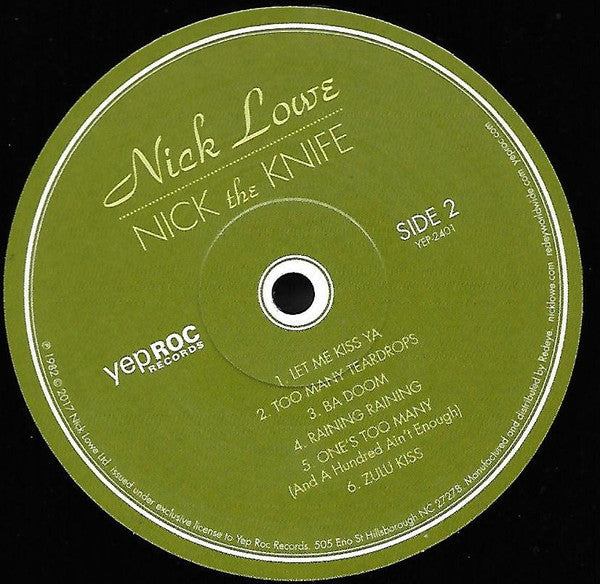 Nick The Knife | Mint (M) Mint (M)