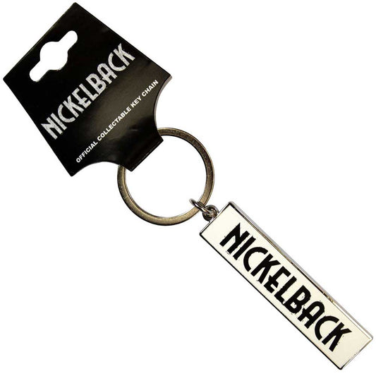 Nickelback - Black Logo White |