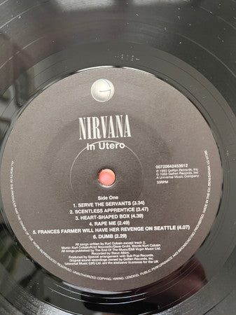 In Utero | Mint (M) Mint (M)