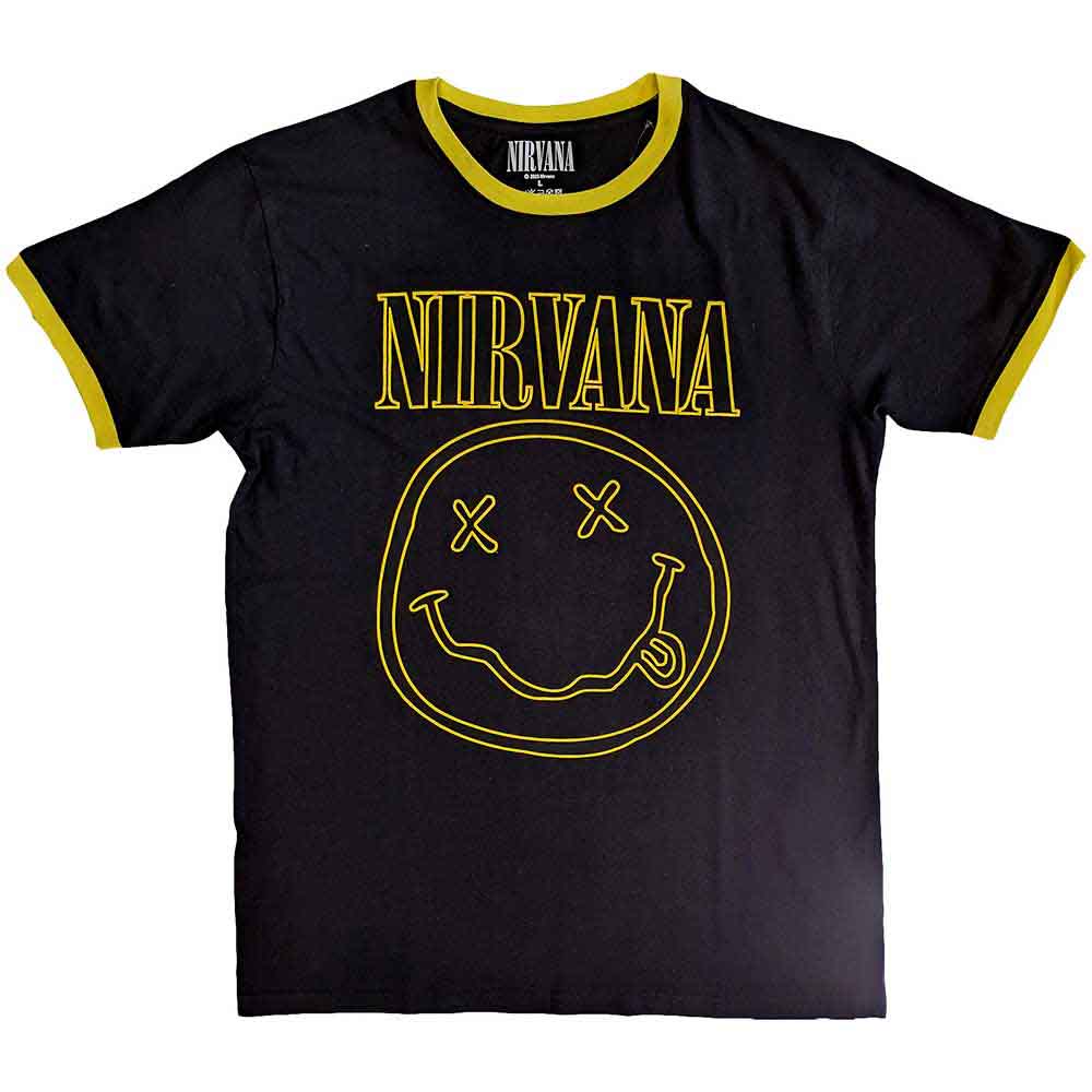 Nirvana - Outline Happy Face |