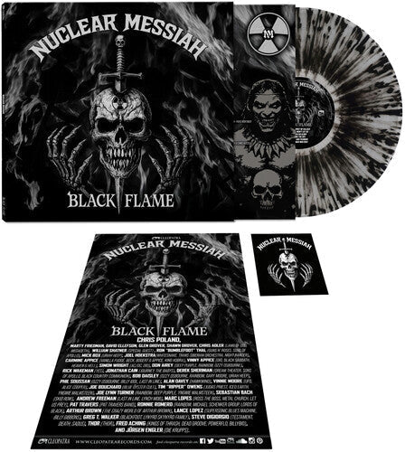 Nuclear Messiah - Black Flame (Limited Edition) [Silver, Black, Clear, Splatter] |